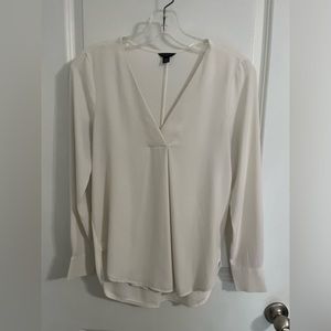 Ann Taylor ivory XSP blouse